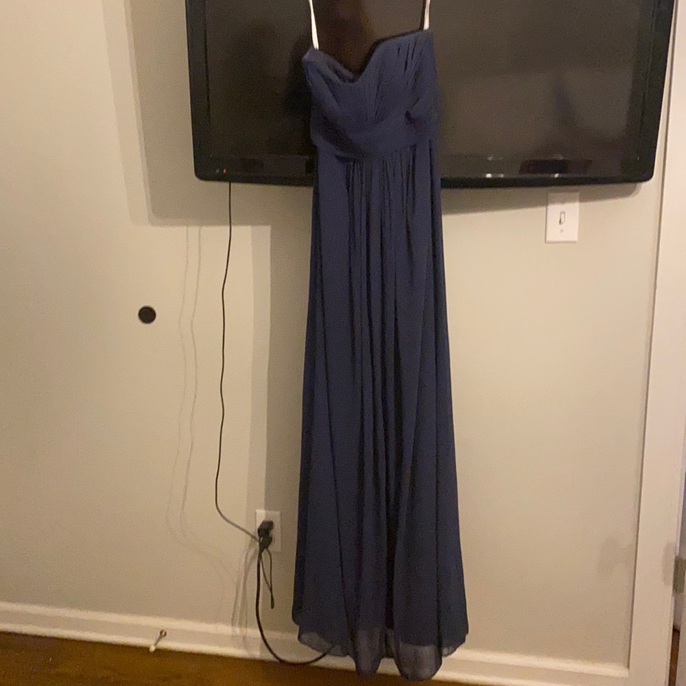 David’s Bridal size 2 navy